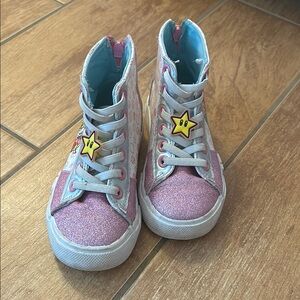 Super Mario Princess UP Toddlers Hi-Top Journey’s Sneakers